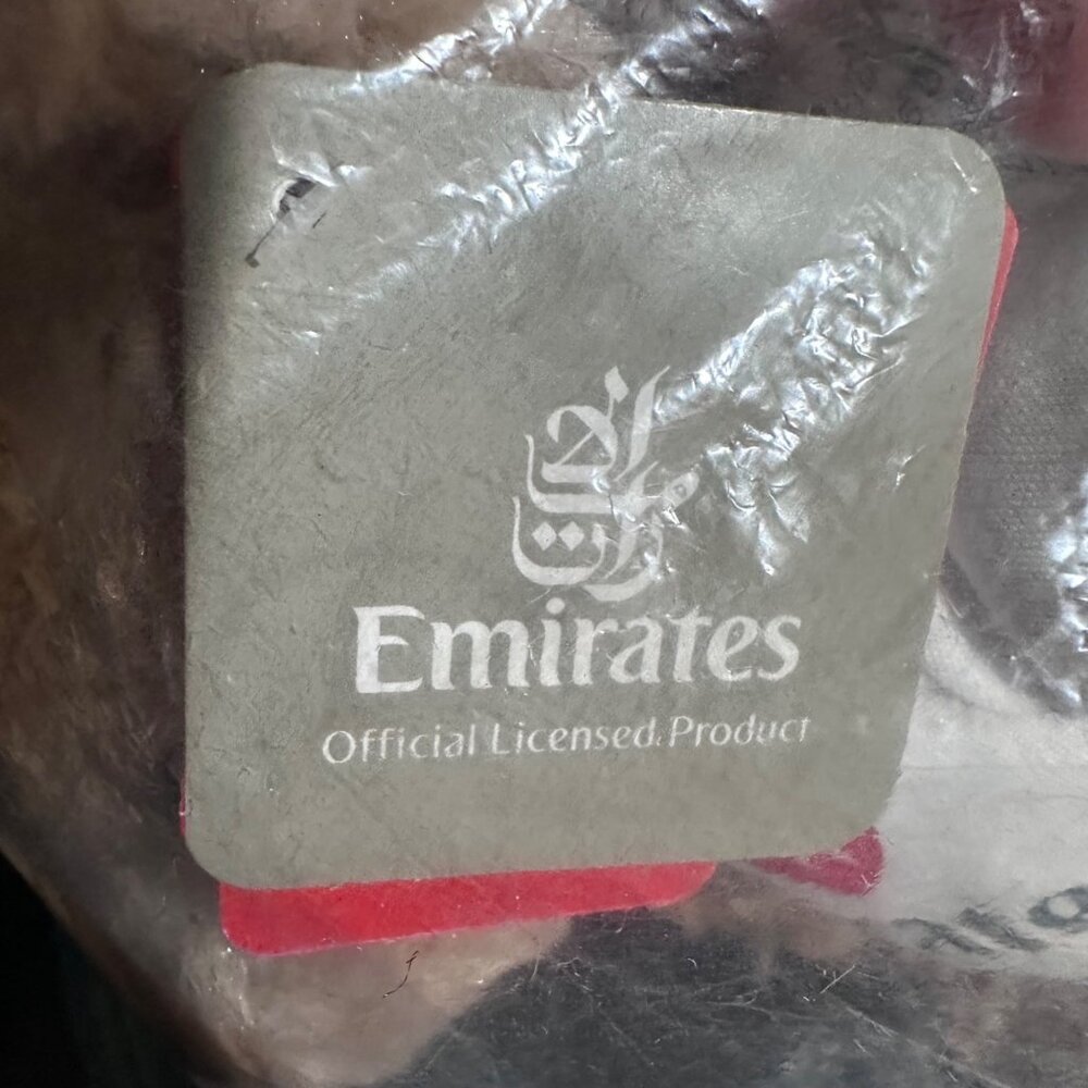 Emirates Airlines Collectible Teddy Bear In "I ❤️ Emirates" Shirt By Schäfer Toy - Picture 4 of 9